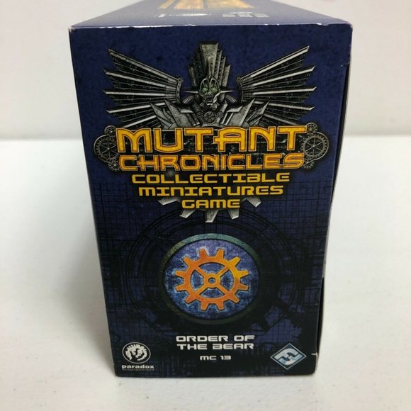 Mutant Chronicles Order of the Bear Sculpted Painted Figures Fantasy Flight Game - Picture 3 of 10